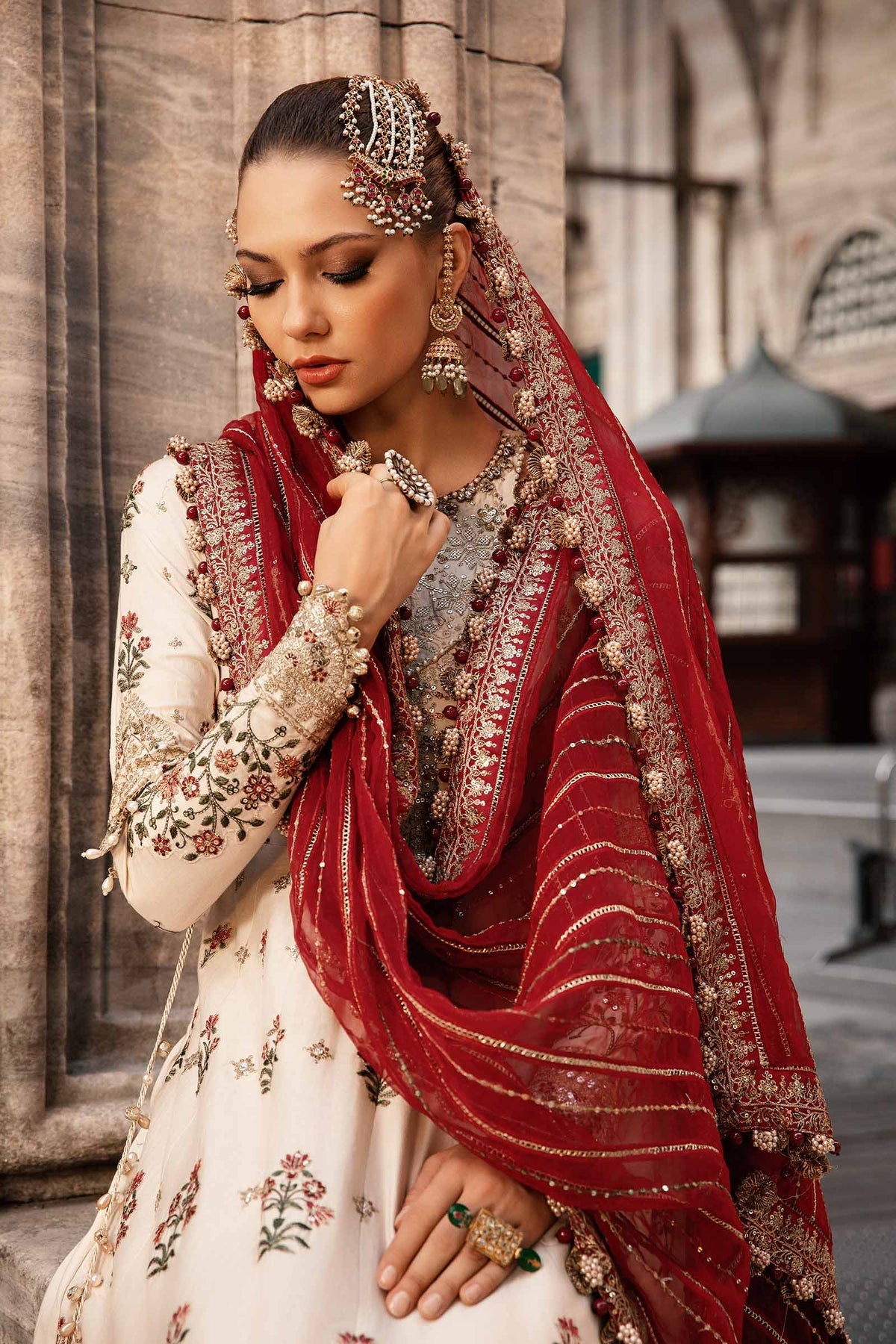 MARIA.B Sateen Cotton Satin Suit – CST-801