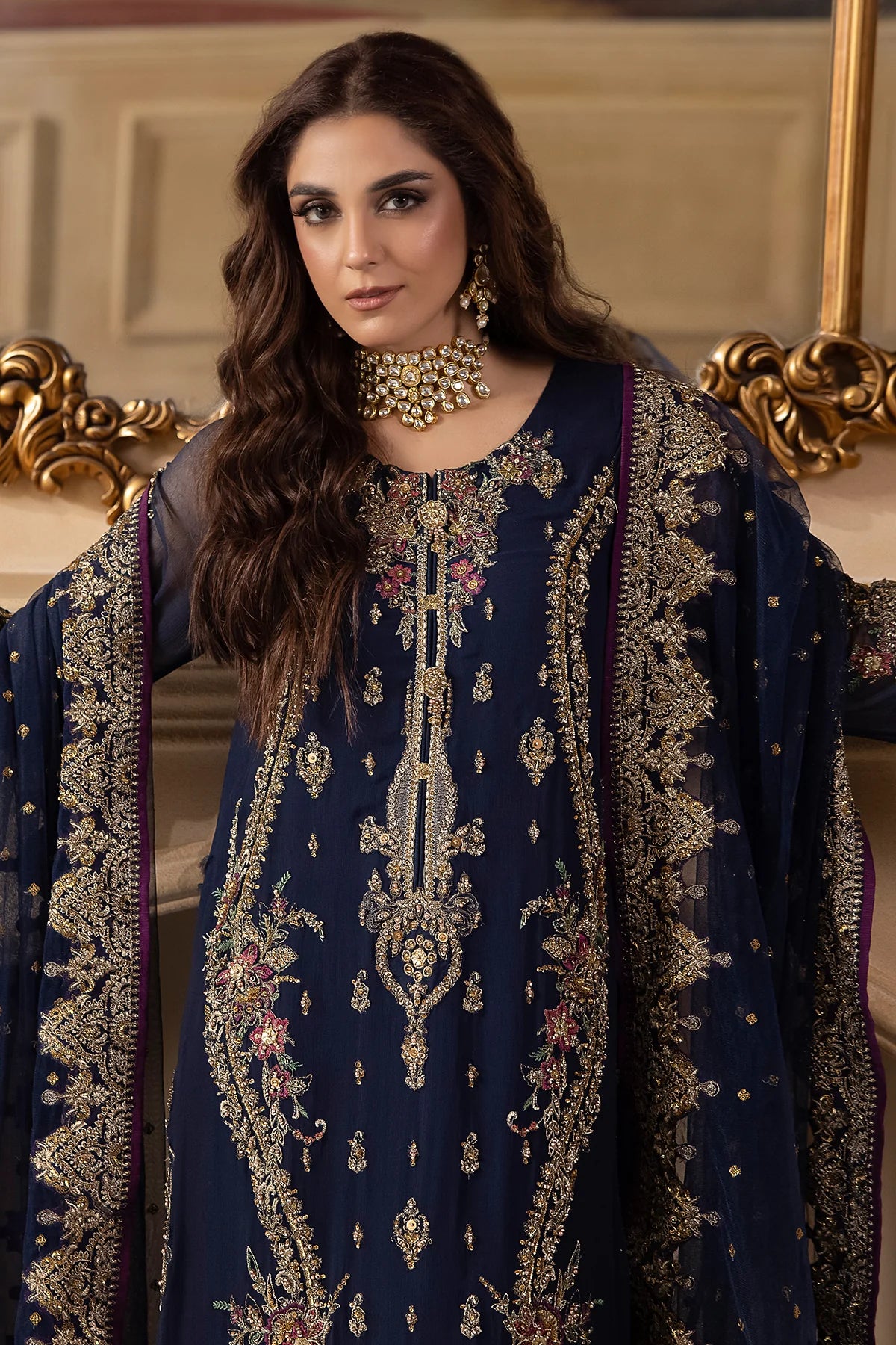 Charizma Dastan-E-Jashan Premium Chiffon Formals – DJW4-01